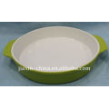 9.8"Round oven plate w/handle